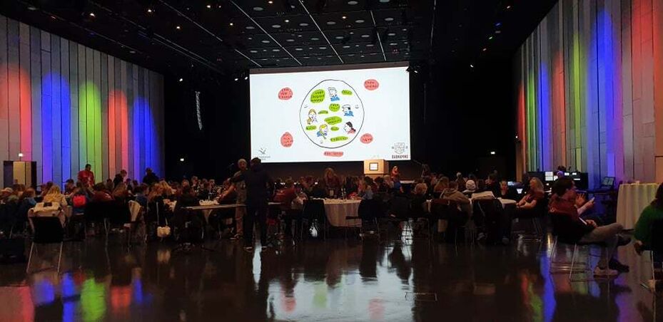 Mynd frá barnaþingi 2023